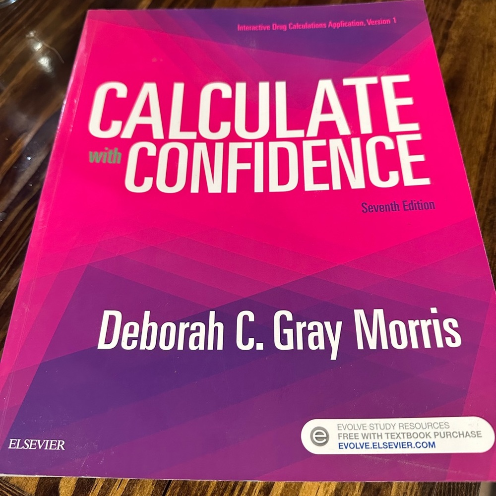 Calculate with confidence, seventh edition